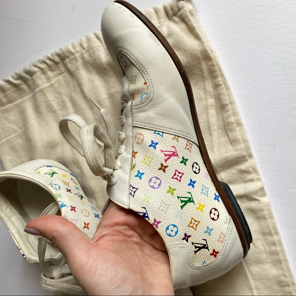 ᴀᴜᴛʜᴇɴᴛɪᴄ ʟᴠ ᴠɪɴᴛᴀɢᴇ ᴍᴜʟᴛɪᴄᴏʟᴏʀ ᴍᴏɴᴏɢʀᴀᴍ ᴛᴀᴋᴀꜱʜɪ ᴍᴜʀᴀᴋᴀᴍɪ ꜱɴᴇᴀᴋᴇʀꜱ - Picture 4 of 15